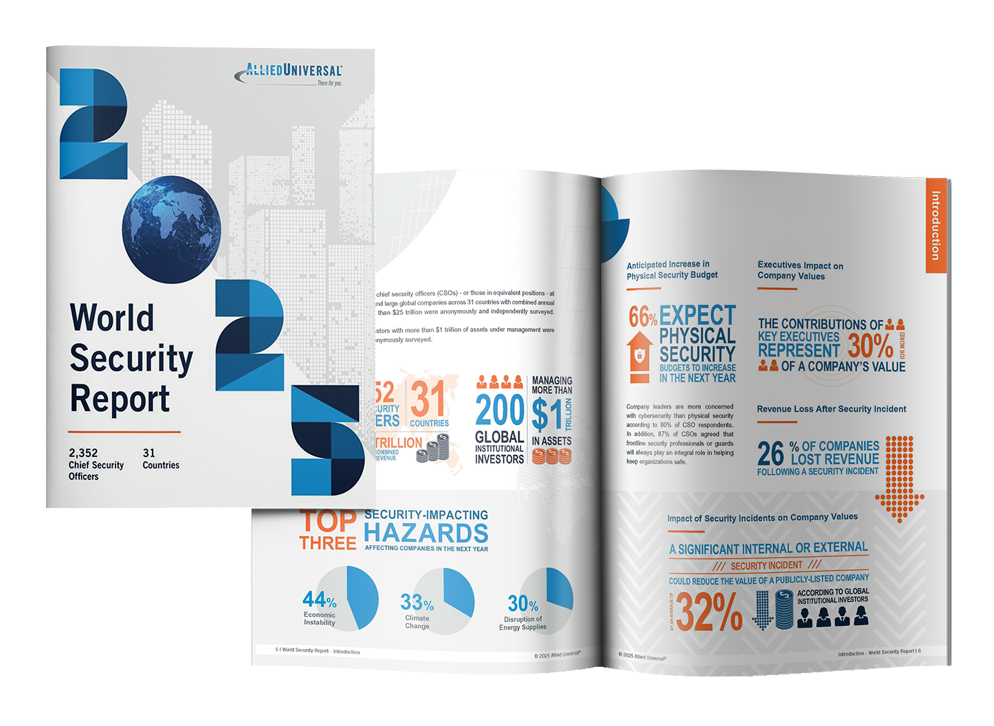 World security report pamphlet.