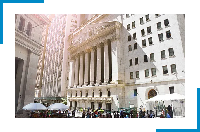 Image of a financial building